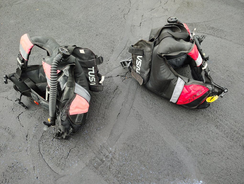 TUSA E-XPERT SCUBA DIVING DBC JACKETS SMALL