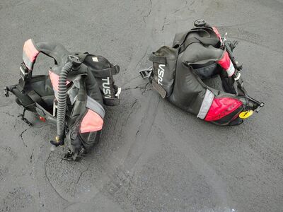 TUSA E-XPERT SCUBA DIVING DBC JACKETS SMALL