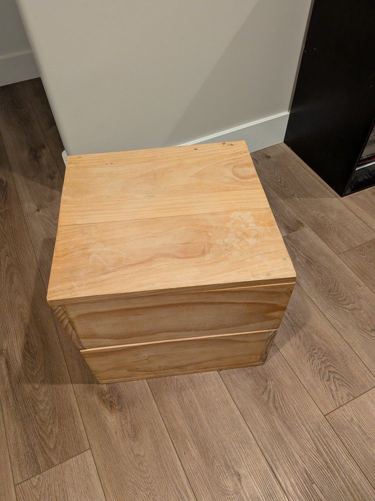 2 ft by 2 ft box chest