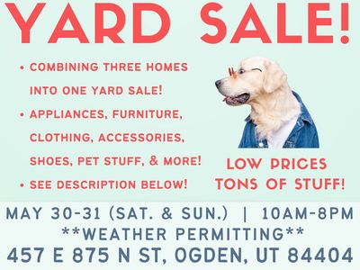 YARD SALE!!