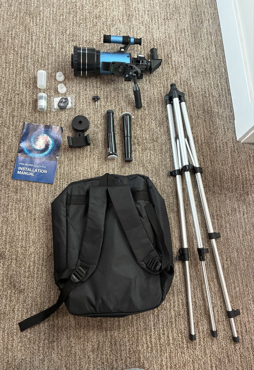 Free Soldier Refractor Telescope