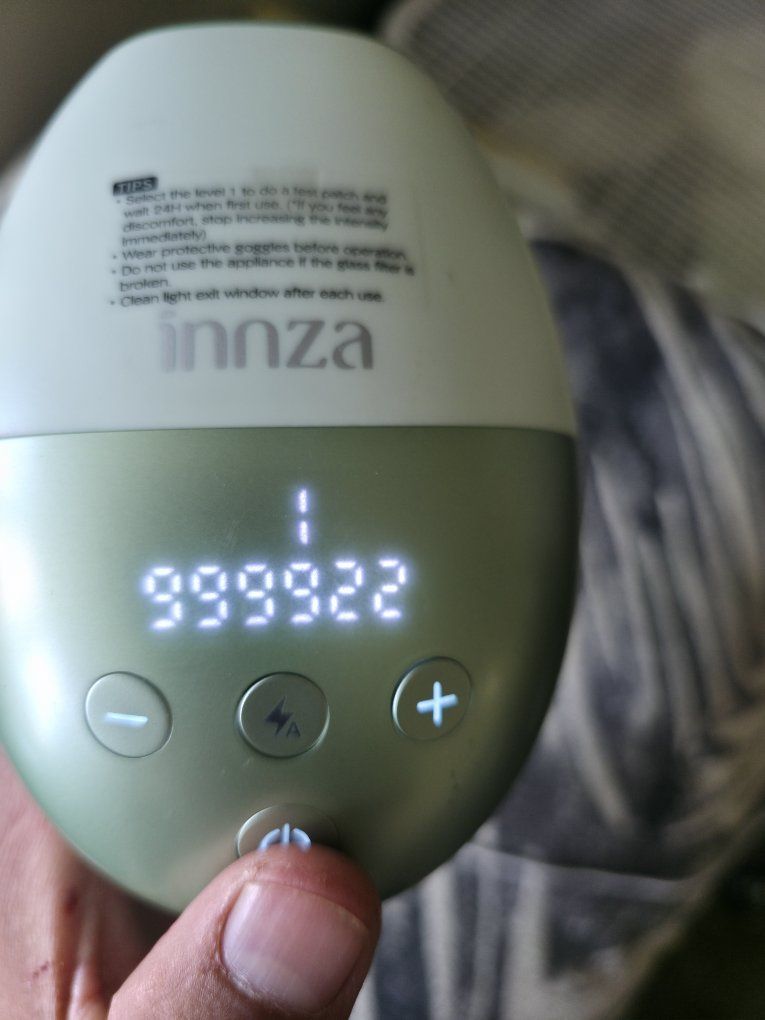 Innza IPL Hair Removal Handset with 999,922 Flashes