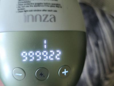 Innza IPL Hair Removal Handset with 999,922 Flashes
