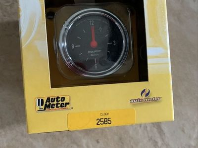 CLOCK - CAR DASHBOARD GAUGE