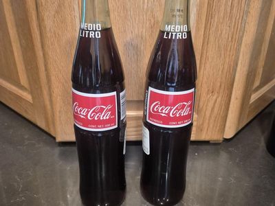 Vintage Coke Bottles Sealed