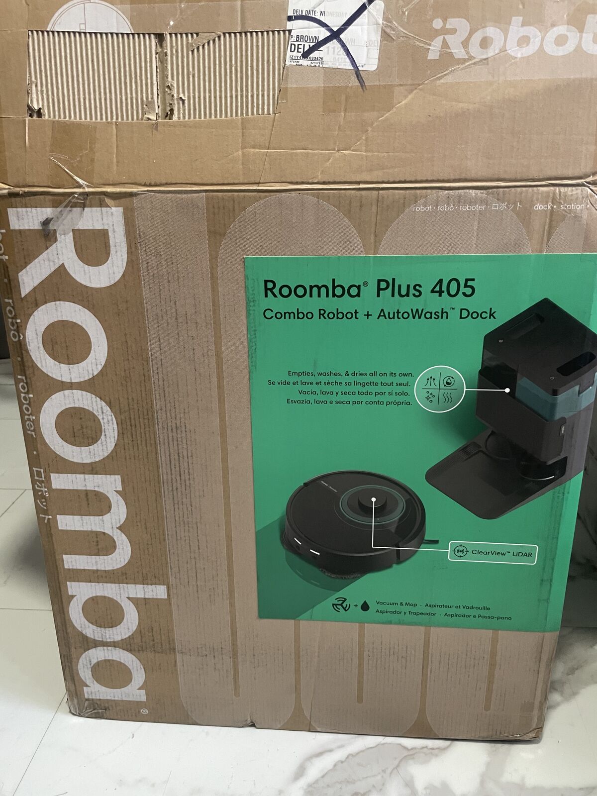 Roomba Combo j9+ AutoWash Like New