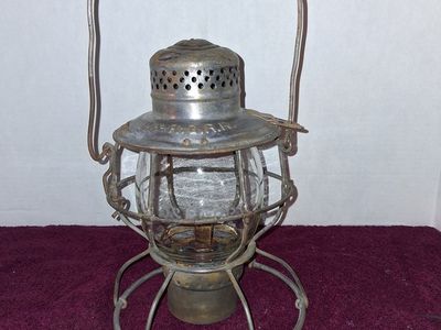 Denver and Rio grande railroad lantern
