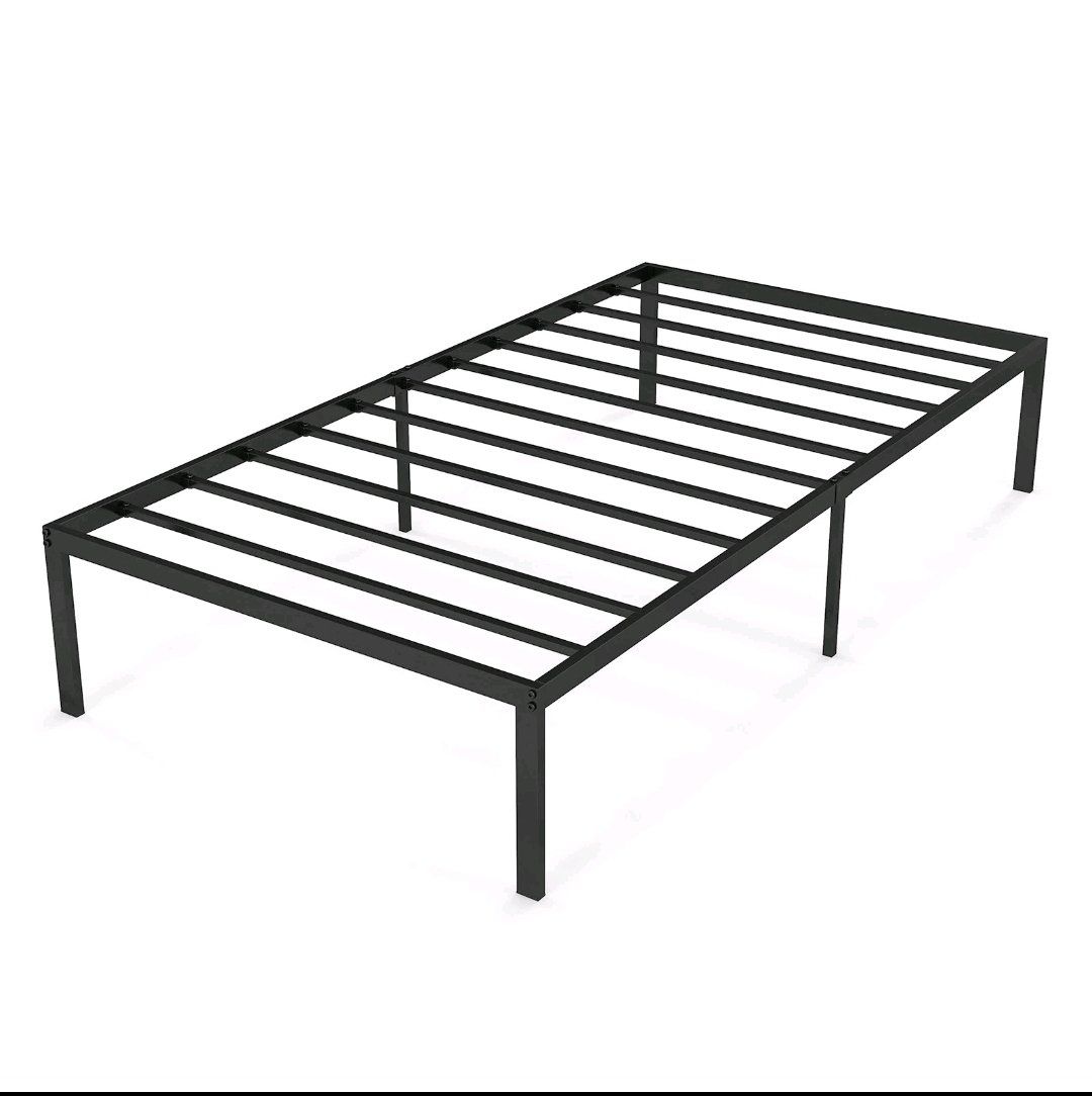 14 Inch Heavy TWIN Duty Metal Platform Bed Frame