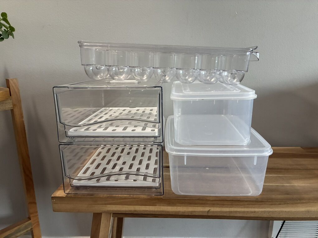 Kitchen Fridge Storage Organization Bundle