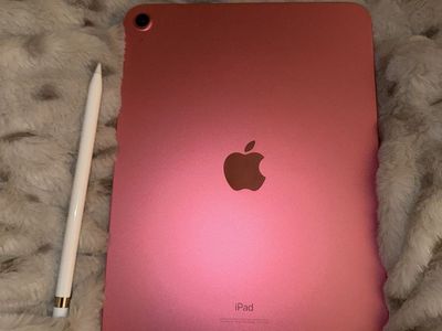 Pink iPad 10th generation