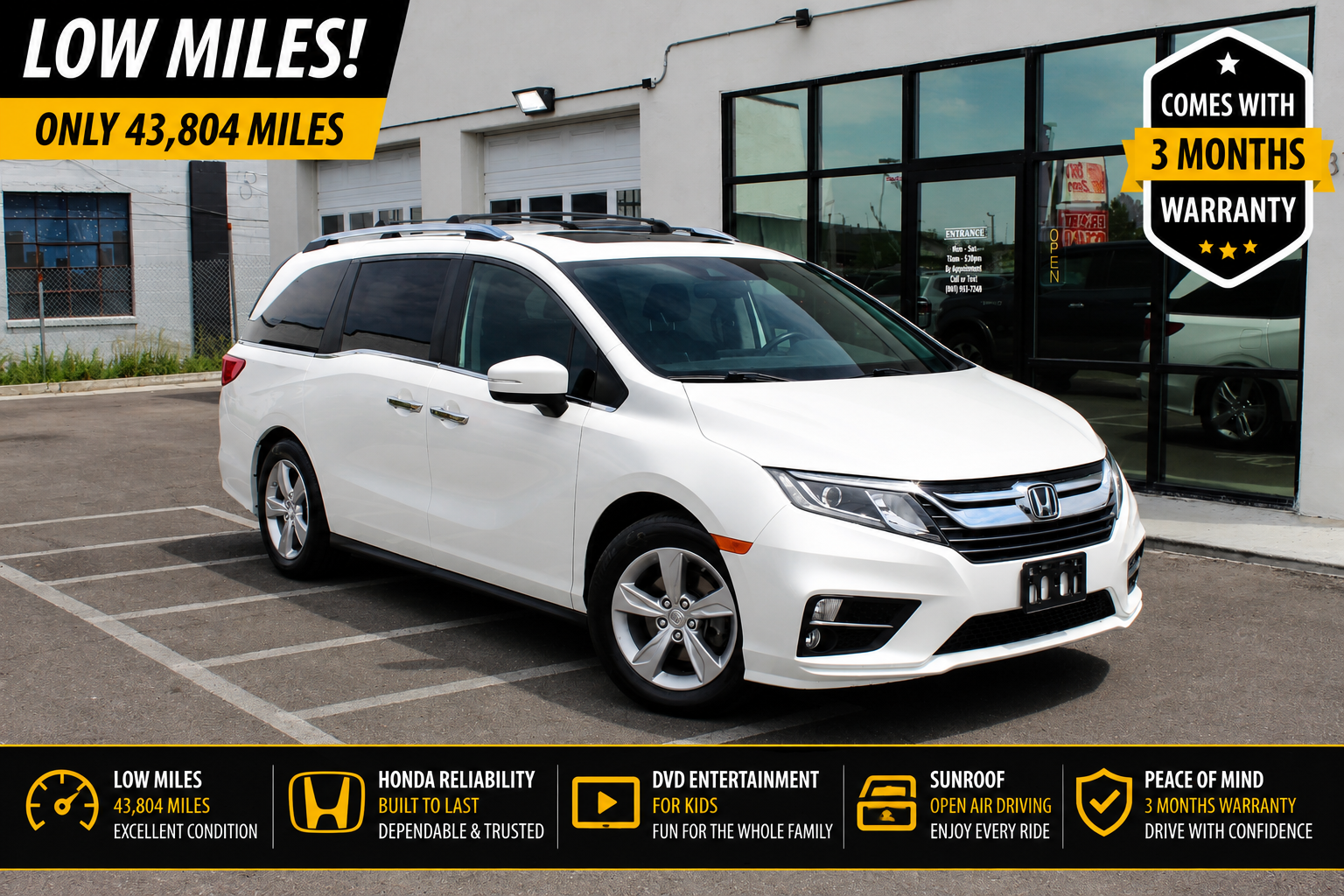 2020 Honda Odyssey EX-L w/Navi w/RES
