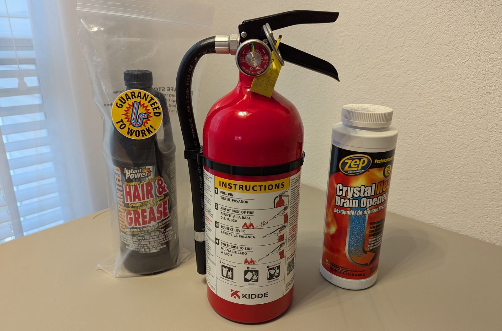 Kidde 4lb fire extinguisher