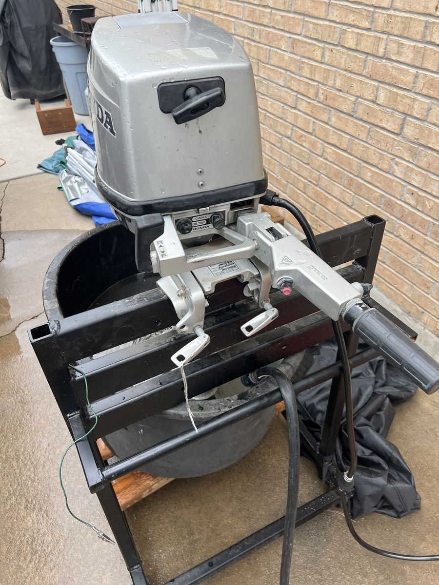 Honda BF9.9A 9.9 HP 4-Stroke Outboard – Runs Great