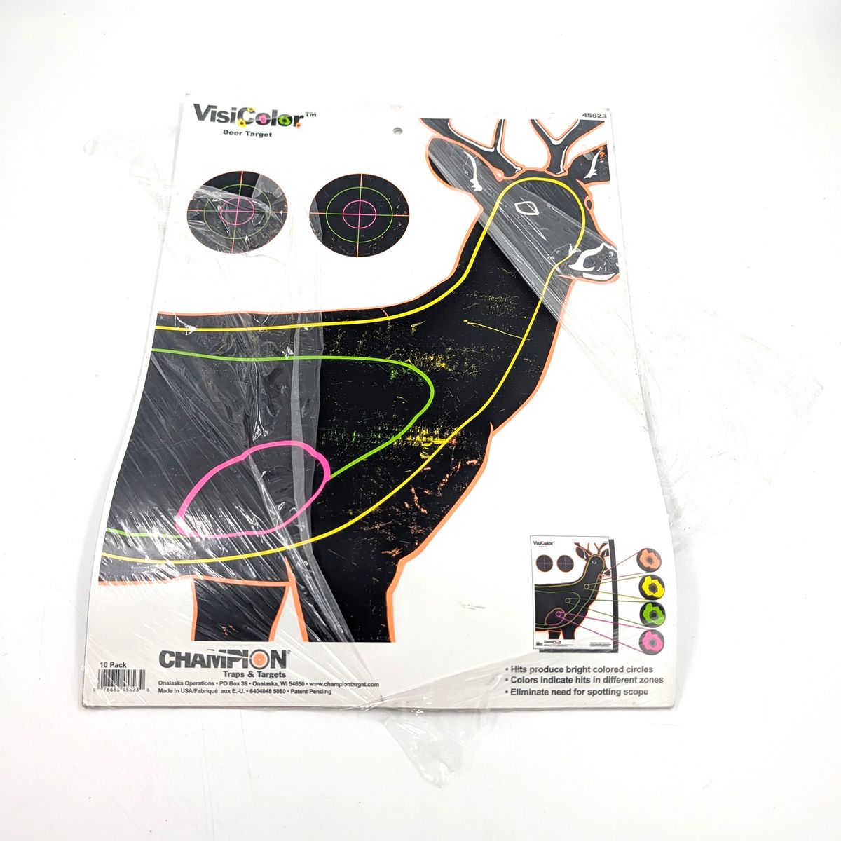VisiColor Champion Trap Targets 10 Pack