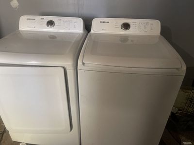 washer and dryer
