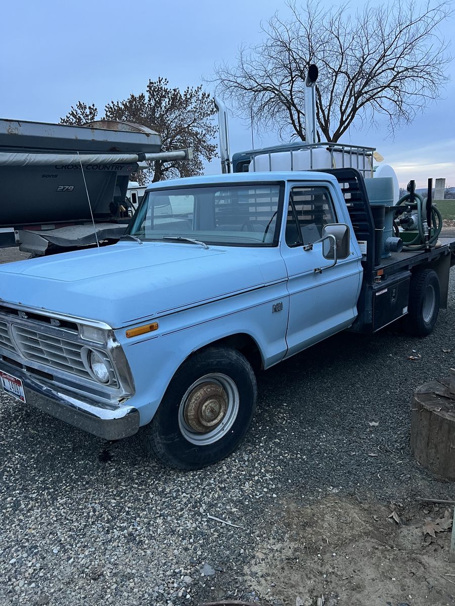 1974 F350 Hydro Seeder