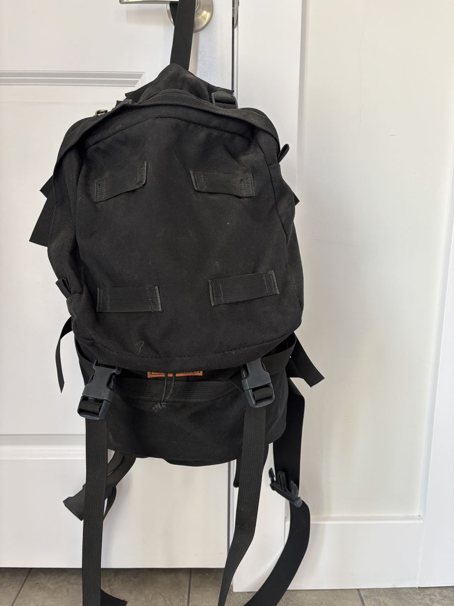Wave brand black backpack