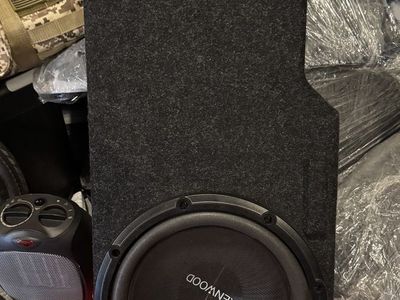Ram 1500 subwoofer box and sub