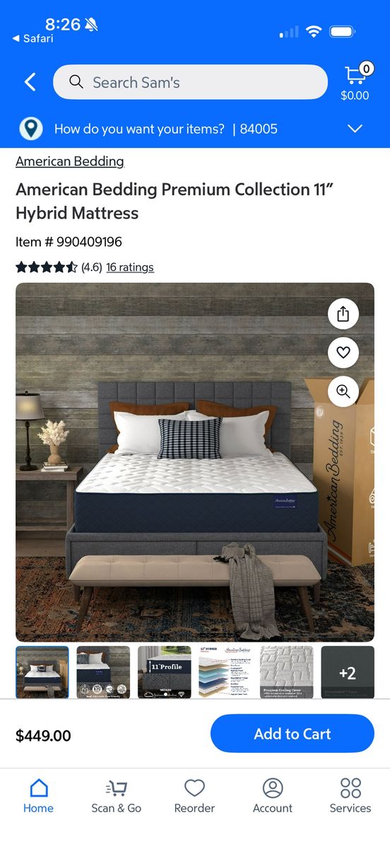 New American Bedding Premium Collection 11" Hybrid Mattress - Full