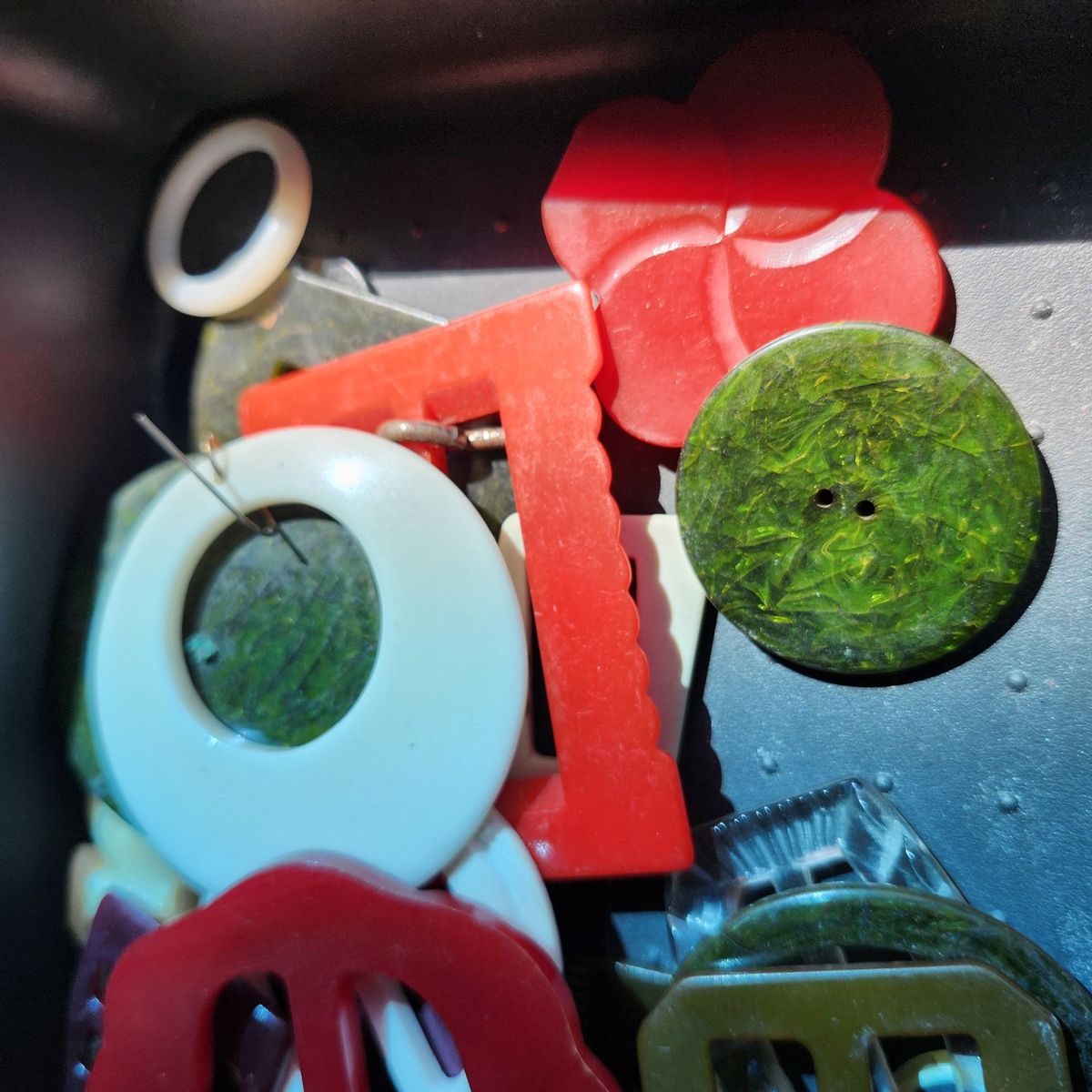 Bakelite and Vintage Plastic Lot