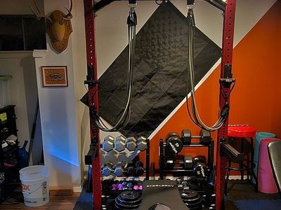 Weight Rack/Barbell/Weights/Bench/Stands