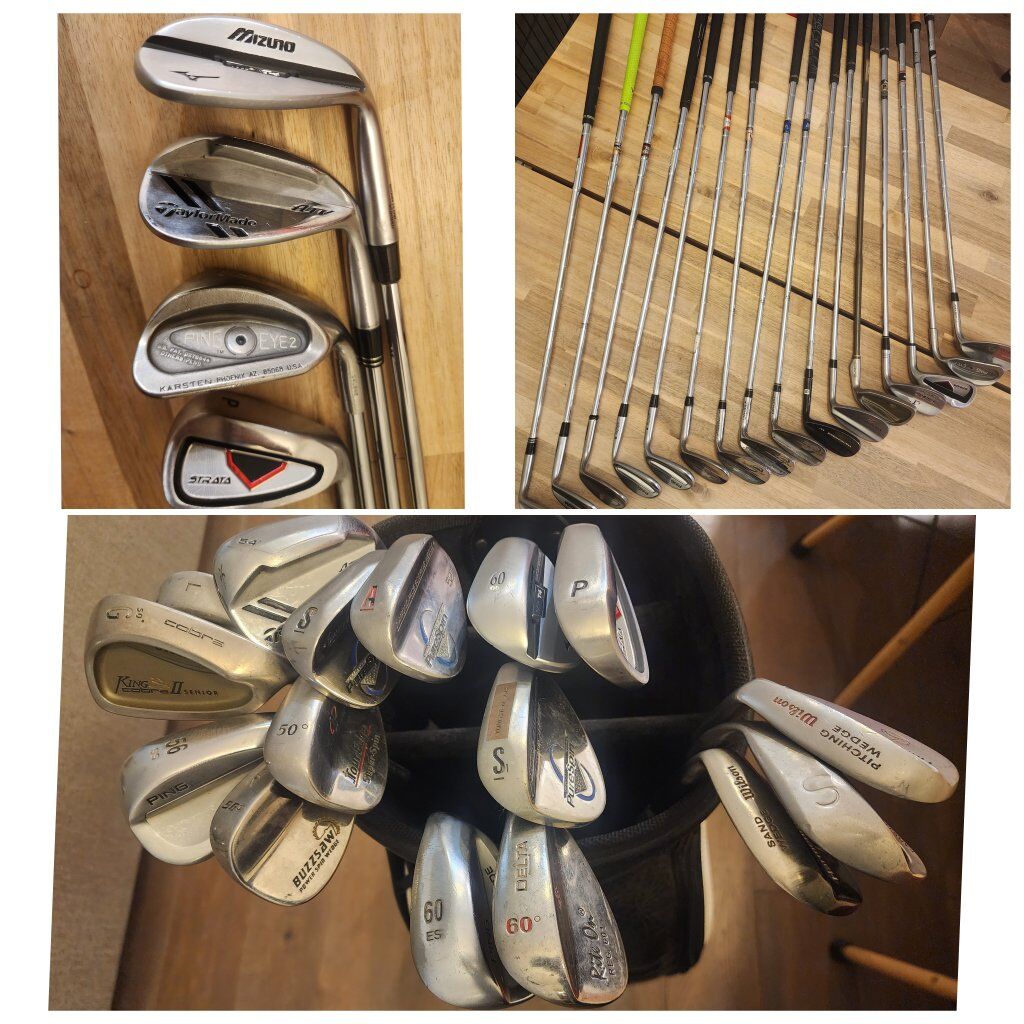 wedges, wedges, wedges (Ping, Taylormade, Mizuno)