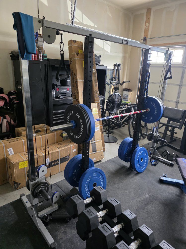 Cable Crossover with Rack System