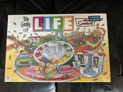 The Game of Life: The Simpsons Edition Board Game - New Sealed