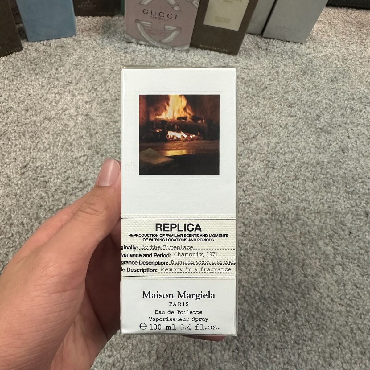 Maison Margiela Replica By the Fireplace Eau de Toilette 100 ml 3.4 fl oz NEW