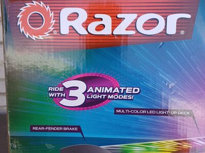 razor color Rave electric scooter