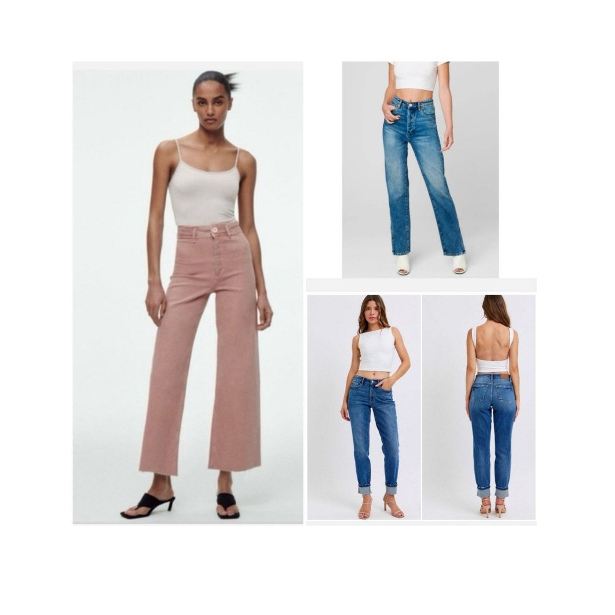 Women’s Denim 3 pc. Bundle – Zara, Judy Blue, BLANK NYC (Size 26–27)