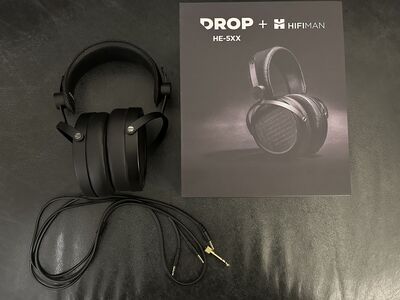 Drop + Hifiman HE5XX Planar Magnetic Headphones
