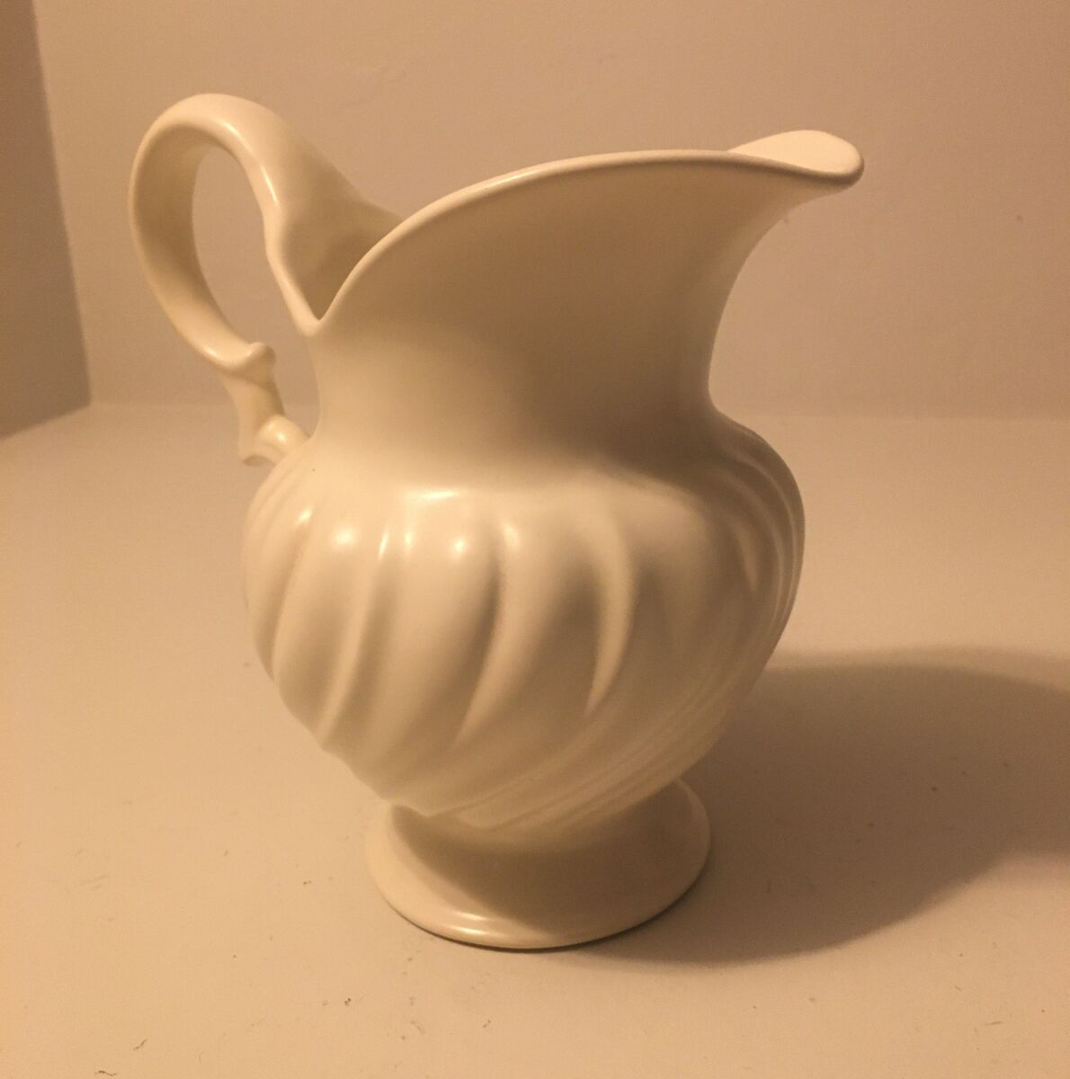 Vintage Creme Pitcher - $18