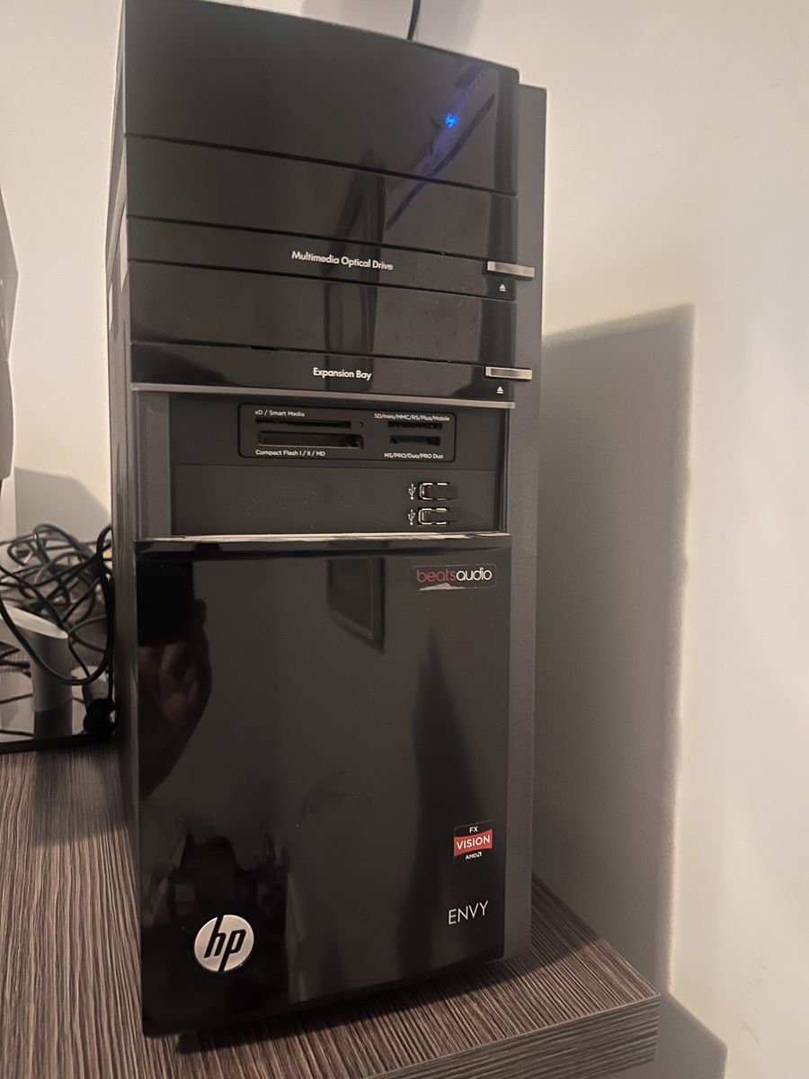 HP ENVY h8 1534 Desktop – Fresh Windows 10 – Great Starter PC