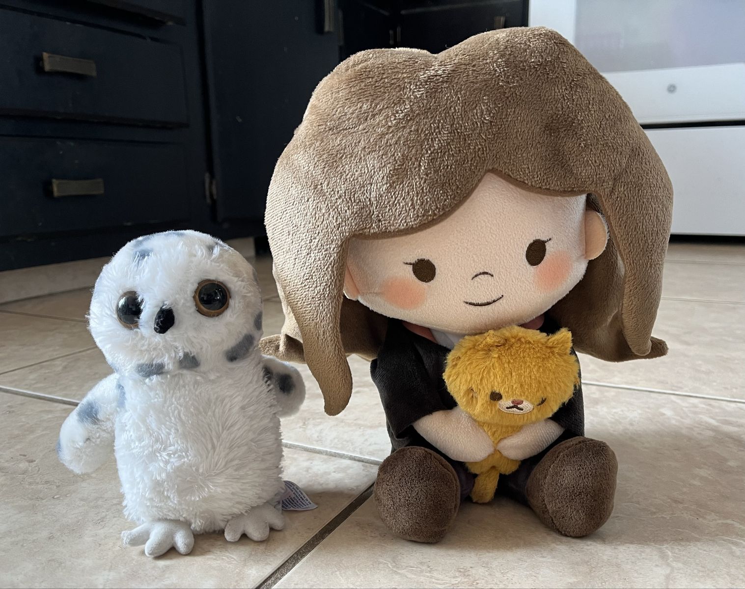 Hermione and Hedwig Plush Toys
