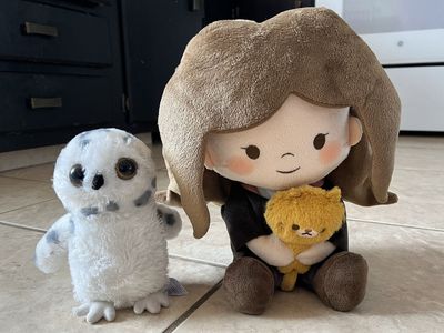 Hermione and Hedwig Plush Toys