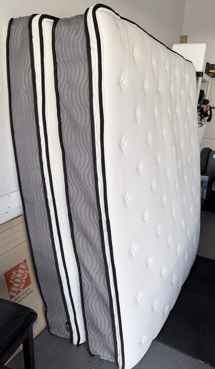 We are selling two King-size mattresses in very good condition.