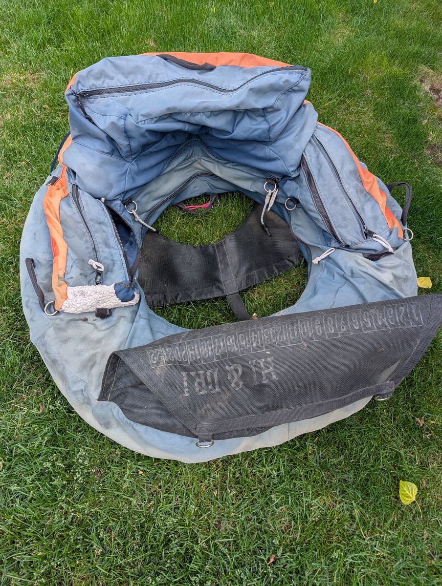 Float tube; old but very functional
