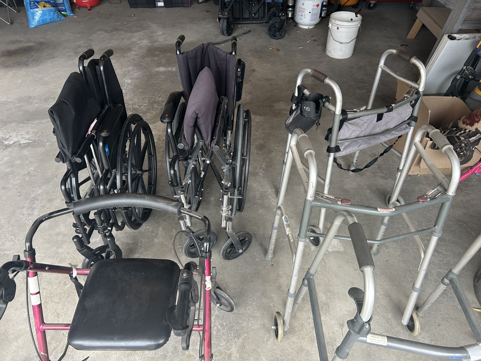 Wheelchair, Walkers