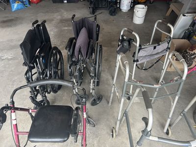 Wheelchair, Walkers