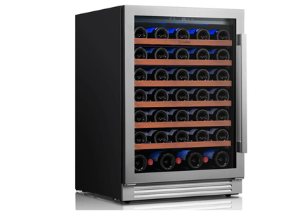New in Box Ca'Lefort 24-in W 61 -Bottles Stainless Steel Built-in/Freestanding Indoor Wine Cooler