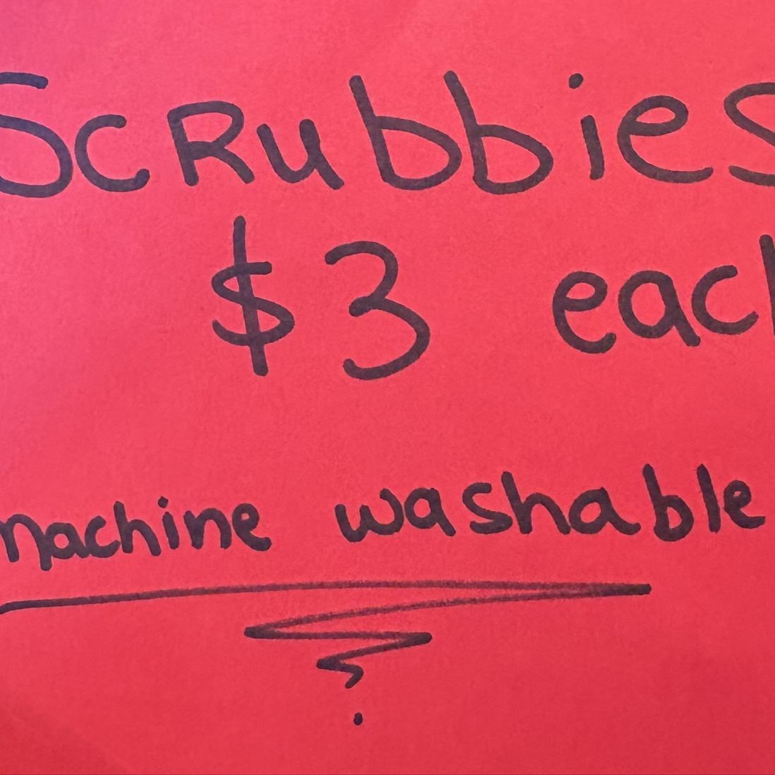 Scrubbies and dish towels