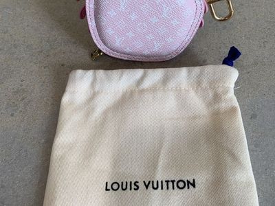 LV Crab coin purse bag charm