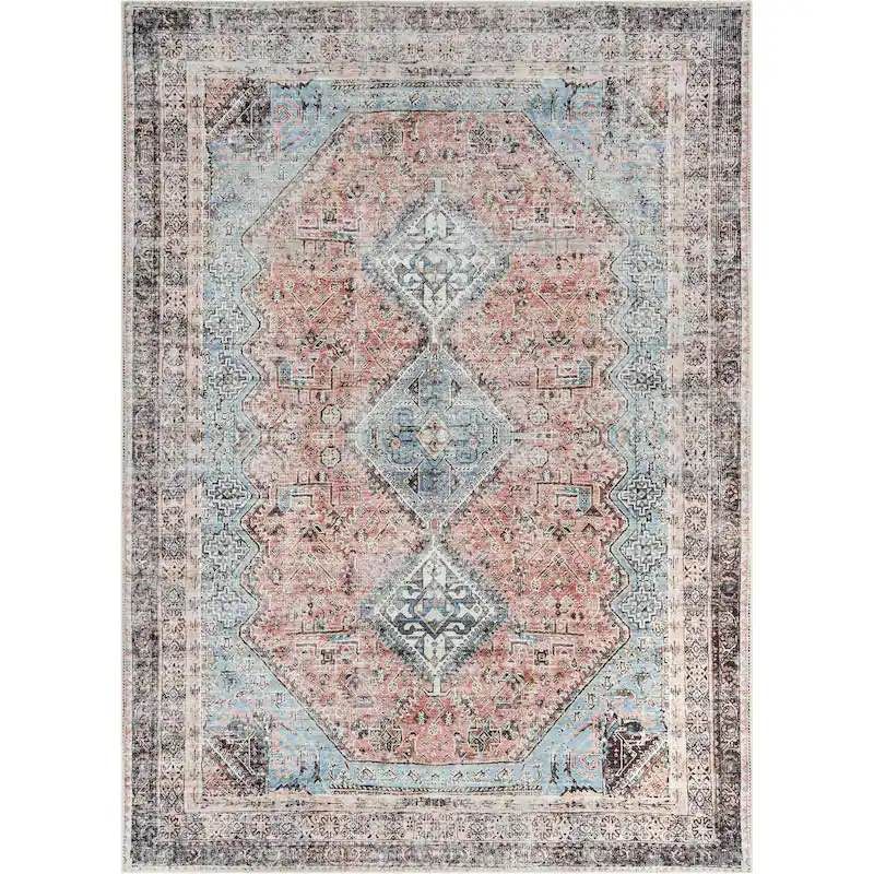 Well Woven Lotus Collection Rug, 6'7" x 9'x3"