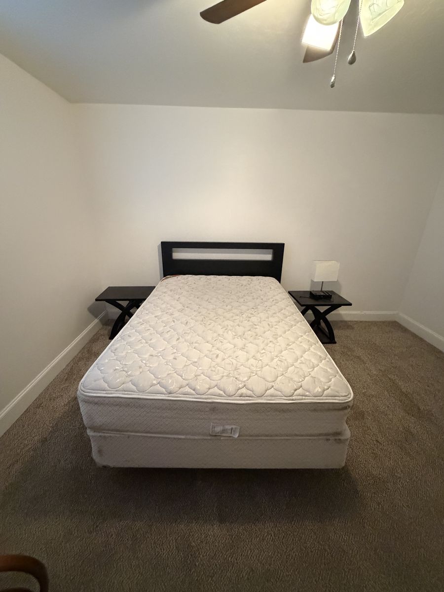 Full Bed and Nightstands