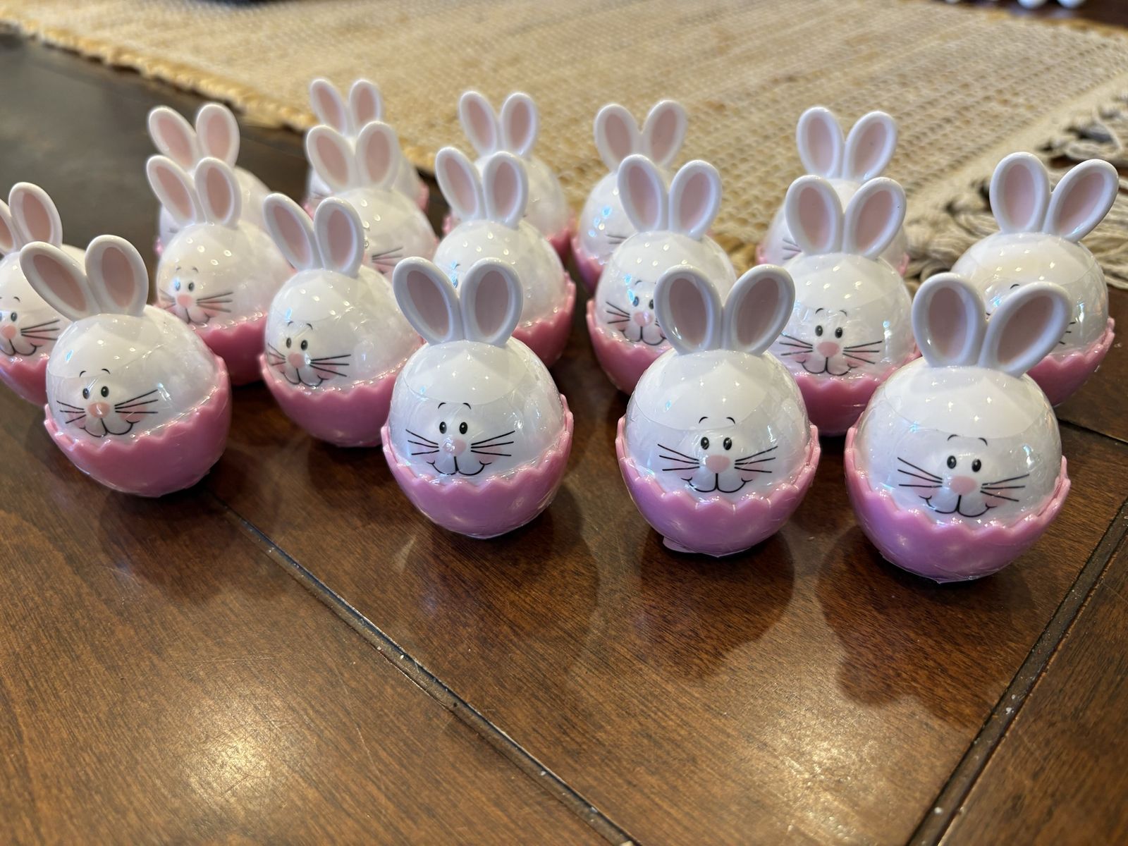 Lot of 17 New Easter Bunny Lip Balms