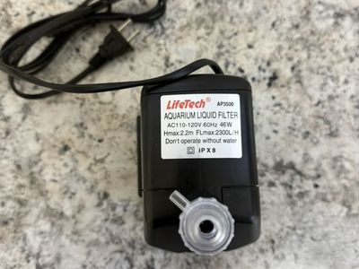 Aquarium Water Pump – High Flow (2300L/H)