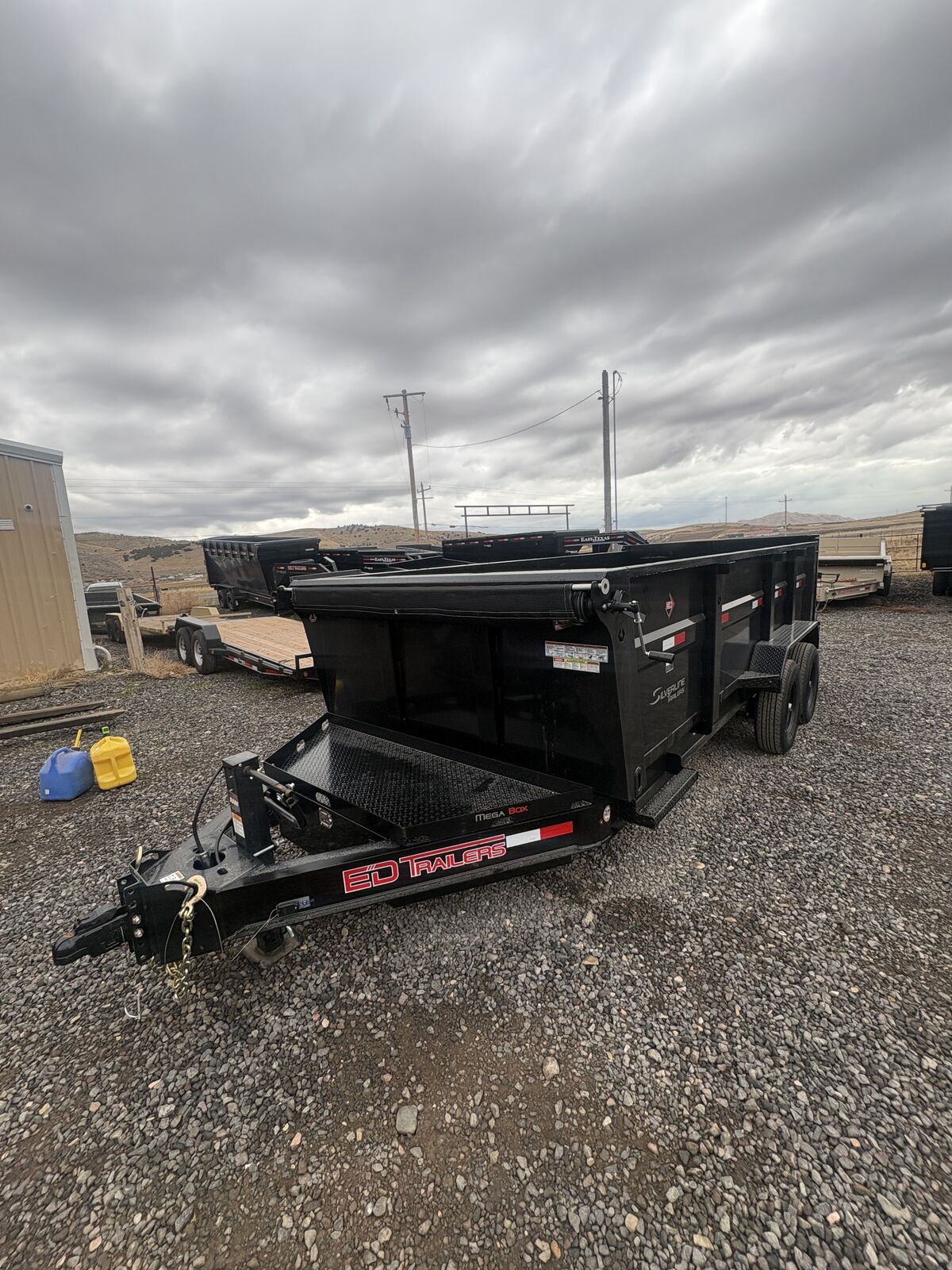 Brand New Dump Trailer for Rent 7X16