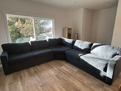 Living Spaces 3 Piece Sectional