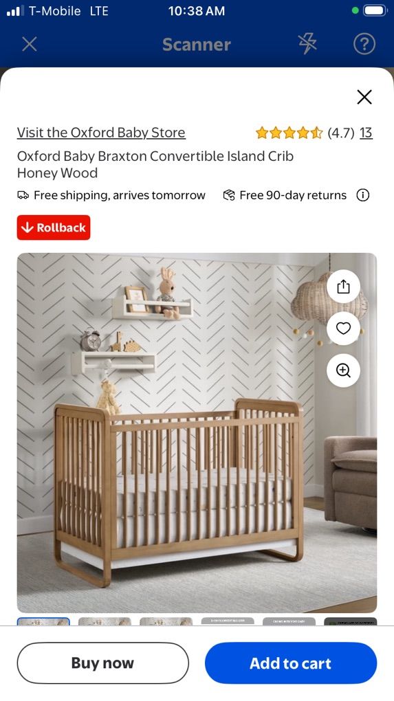 New Braxton 3-1 Crib
